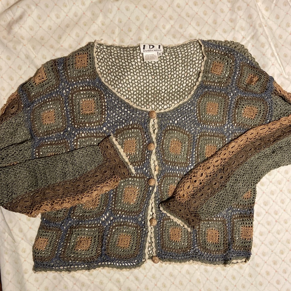 Vintage Handmade Crochet Top